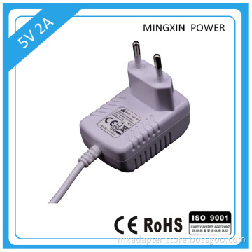 15w cctv camera power adapter for Europe Market